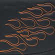 Load image into Gallery viewer, Saddlemen Flame Saddlebag - Orange - Large X021-05-0416 - Side View