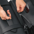Load image into Gallery viewer, Saddlemen Flame Saddlebag - Orange - Large X021-05-0416 - Back View