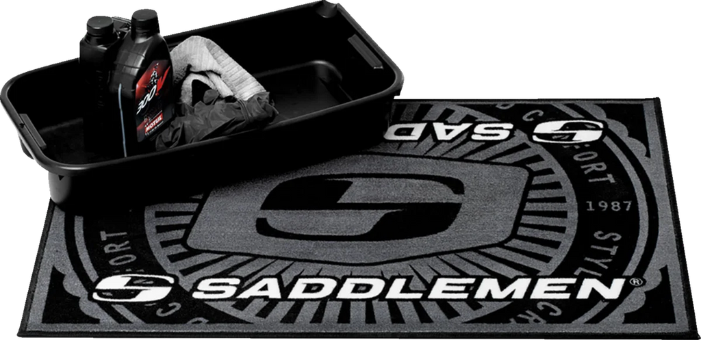 Saddlemen Floor Mat - 36" x 24" FM-001 - Side View