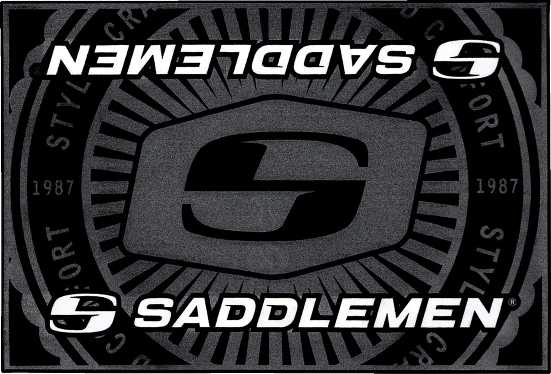 Saddlemen Floor Mat - 36" x 24" FM-001 - Detail View