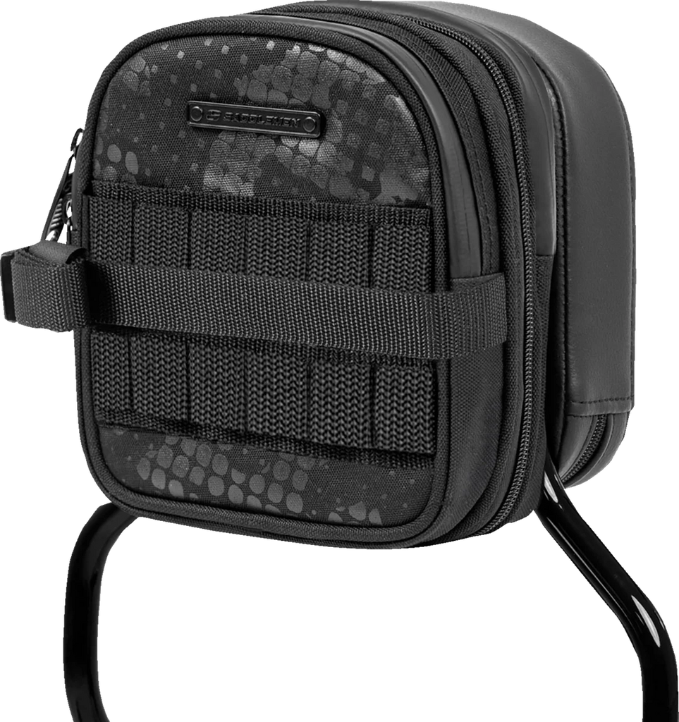 Saddlemen Fundamentals Sissy Bar Bag - Black EX000978 - Side View