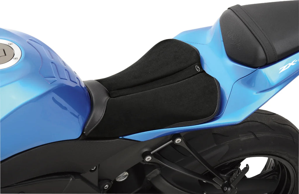 Saddlemen Gel Channel™ Sport Seat - Black - ZX 6/10 - Installation View