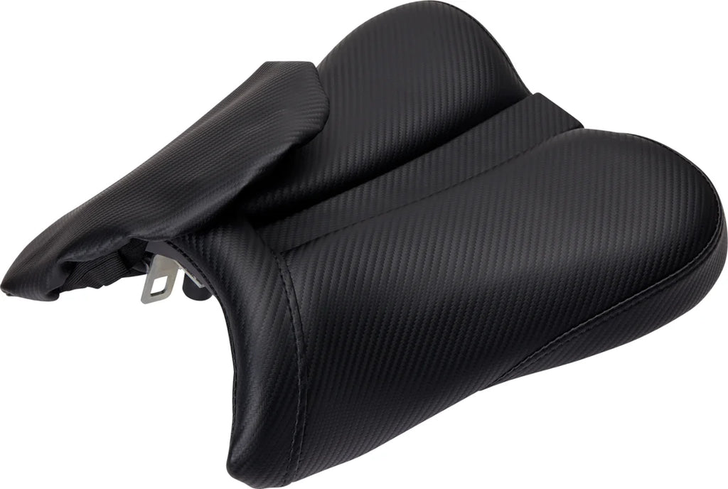 Saddlemen Gel Channel™ Track Carbon Fiber Sport Seat - Black - GSXR 600/750 0810-S019 - Side View