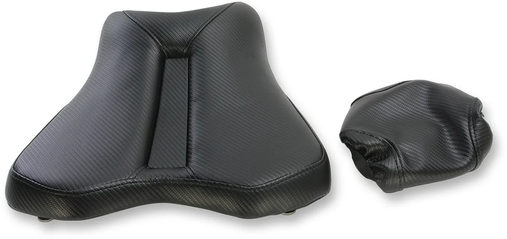 Saddlemen Gel Channel™ Track Carbon Fiber Sport Seat - Black - R1 0810-Y148 - Side View