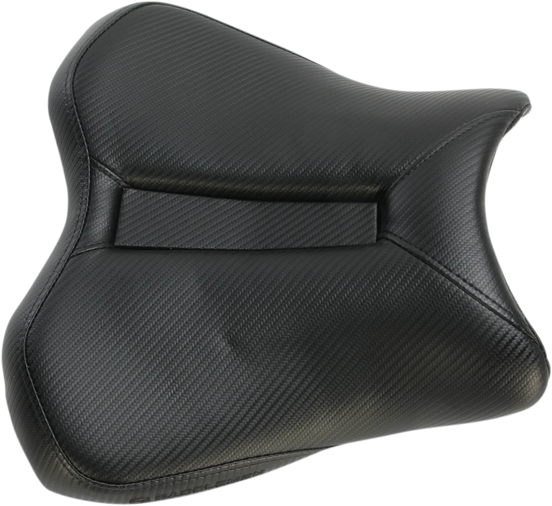 Saddlemen Gel Channel™ Track Carbon Fiber Sport Seat - Black - R1 0810-Y148 - Back View