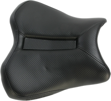 Load image into Gallery viewer, Saddlemen Gel Channel™ Track Carbon Fiber Sport Seat - Black - R1 0810-Y148 - Back View