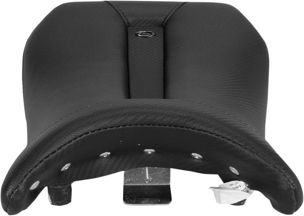 Saddlemen Gel Channel™ Track Carbon Fiber Sport Seat - Black - S1000RR 0810-BM20 - Back View