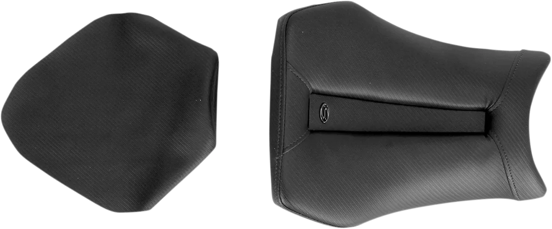 Saddlemen Gel Channel™ Track Carbon Fiber Sport Seat - Black - S1000RR 0810-BM20 - Side View