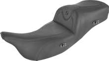 Load image into Gallery viewer, Saddlemen Heated RoadSofa™ Seat - Without Backrest - Black w/Black Stitching - Trikes 808-07B-187THCT - Main Product View