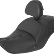 Load image into Gallery viewer, Saddlemen Heated Roadsofa™ Pillow Top Seat - With Backrest - Black H23-20-181BRHCT - Main Product View