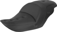 Load image into Gallery viewer, Saddlemen Heated Roadsofa™ Pillow Top Seat - Without Backrest - Black H23-20-181HCT - Main Product View