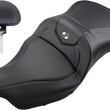Load image into Gallery viewer, Saddlemen Heated Roadsofa™ Seat - Carbon Fiber - w/ Backrest - '08-'23 FL 808-07B-185BRHC - Main Product View