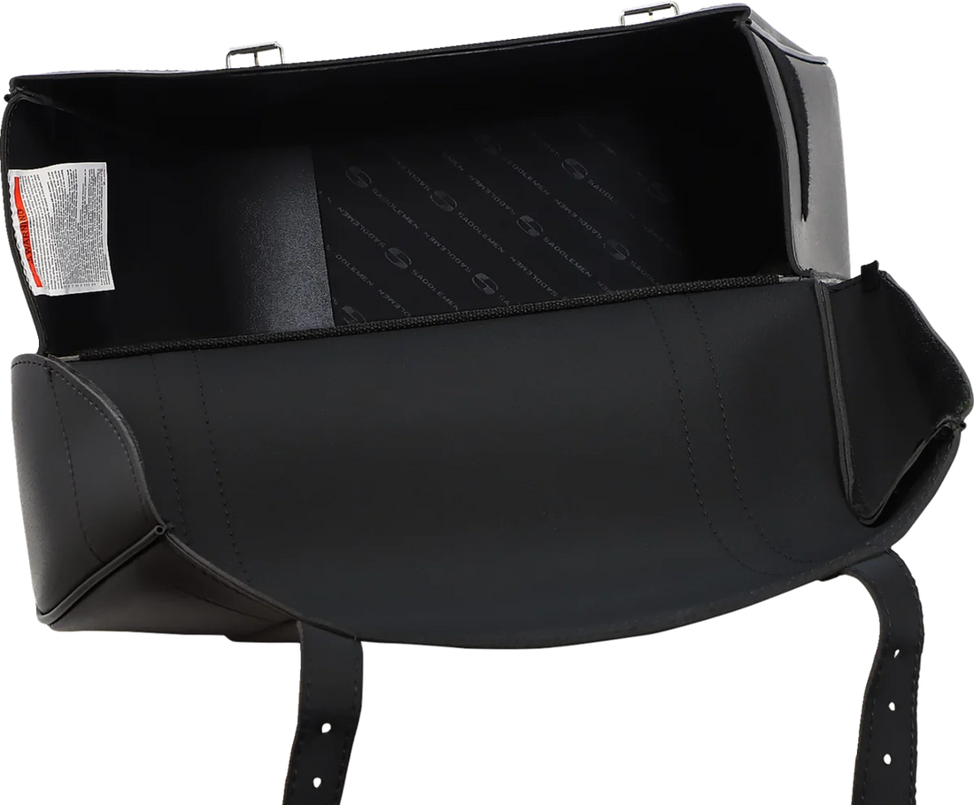 Saddlemen Highwayman Slant-style Saddlebags - Jumbo X021-02-042 - Back View