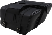 Load image into Gallery viewer, Saddlemen Highwayman Slant-style Saddlebags - Large X021-02-041 - Main Product View