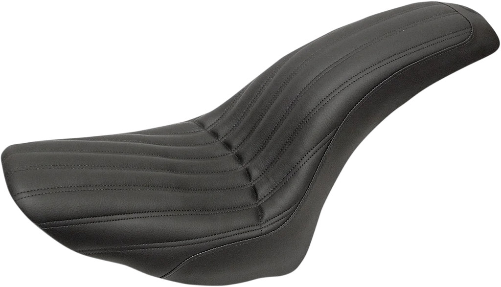 Saddlemen Knuckle 2-Up Seat - Ribbed - Black 806-23-047K - Main Product View
