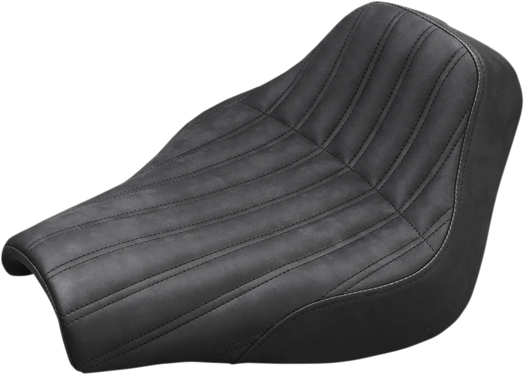 Saddlemen Knuckle Renegade Solo Seat - Black - FX '18-'20 818-30-0023 - Main Product View