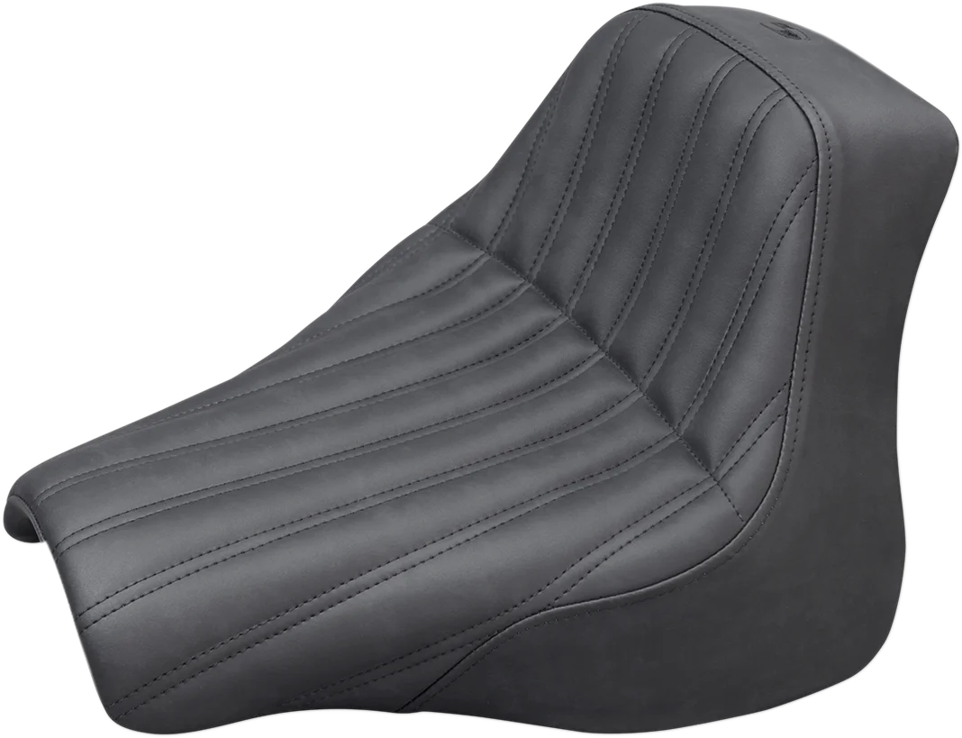 Saddlemen Knuckle Renegade Solo Seat - Black - FX '18-'20 818-30-0023 - Side View