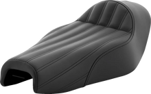 Load image into Gallery viewer, Saddlemen Knuckle Solo Seat - Ribbed - Black 807-03-0023 - Main Product View