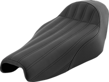 Load image into Gallery viewer, Saddlemen Knuckle Solo Seat - Ribbed - Black 807-11-0023 - Main Product View