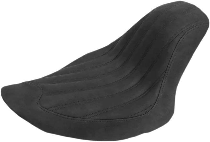 Saddlemen Knuckle Solo Seat - Ribbed - Black - FB 806-12-0023 - Main Product View