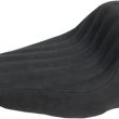 Load image into Gallery viewer, Saddlemen Knuckle Solo Seat - Ribbed - Black - FLSTC 806-15-0023 - Main Product View