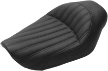 Load image into Gallery viewer, Saddlemen Knuckle Solo Seat - Ribbed - Black - FXD '96-'03 896-04-0023 - Main Product View