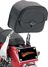 Load image into Gallery viewer, Saddlemen Large Cruis'n™ Sissy Bar Bag - Black - Back View