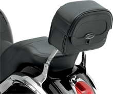 Load image into Gallery viewer, Saddlemen Large Cruis'n™ Sissy Bar Bag - Black - Installation View