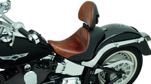 Load image into Gallery viewer, Saddlemen Lariat Backrest - Distressed Brown - FL '06-'17 11567B - Side View