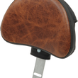 Load image into Gallery viewer, Saddlemen Lariat Backrest - Distressed Brown - FL '06-'17 11567B - Installation View