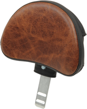Load image into Gallery viewer, Saddlemen Lariat Backrest - Distressed Brown - FL '06-'17 11567B - Installation View