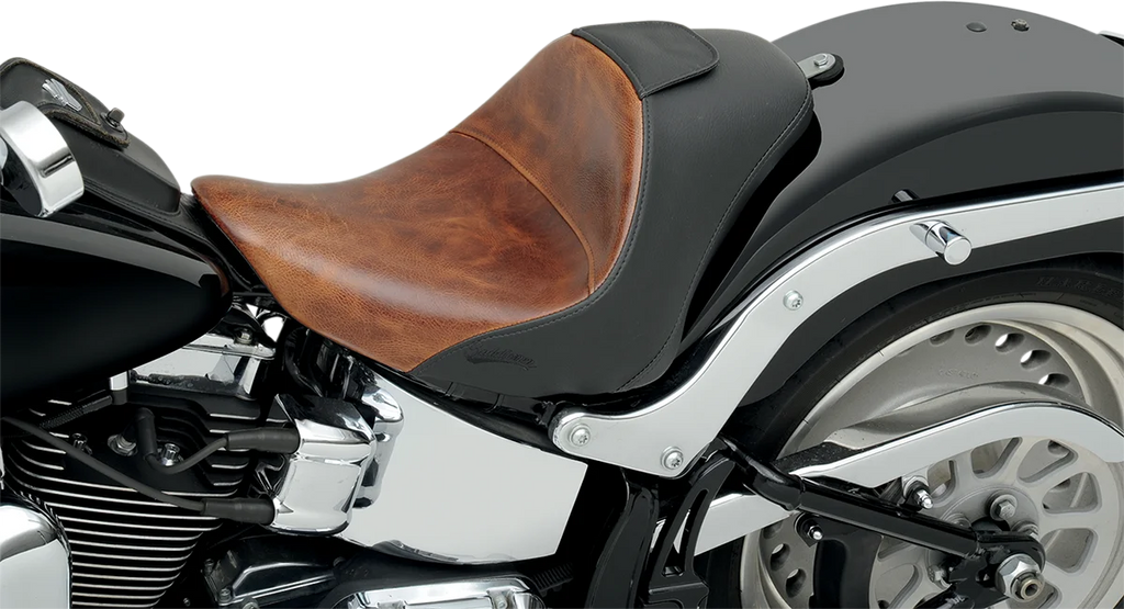 Saddlemen Lariat Seat - Softail '06-'17 806-12-0041B - Back View