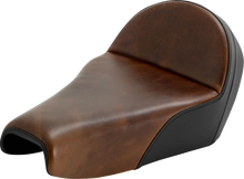 Load image into Gallery viewer, Saddlemen Lariat Solo Seat - Distressed Leather - 3.3 Gal Tank - XL &#39;04-&#39;22 807-11B-0041 - Main Product View