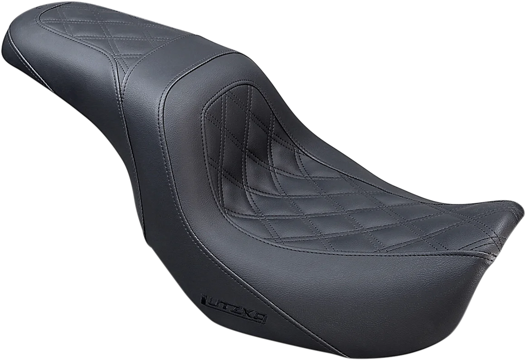 Saddlemen Lutzka Seat - XL w/ 3.3 Gallon Tank GL80711DB - Side View