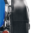 Load image into Gallery viewer, Saddlemen Metric Saddlebag Support - Chrome - Side View