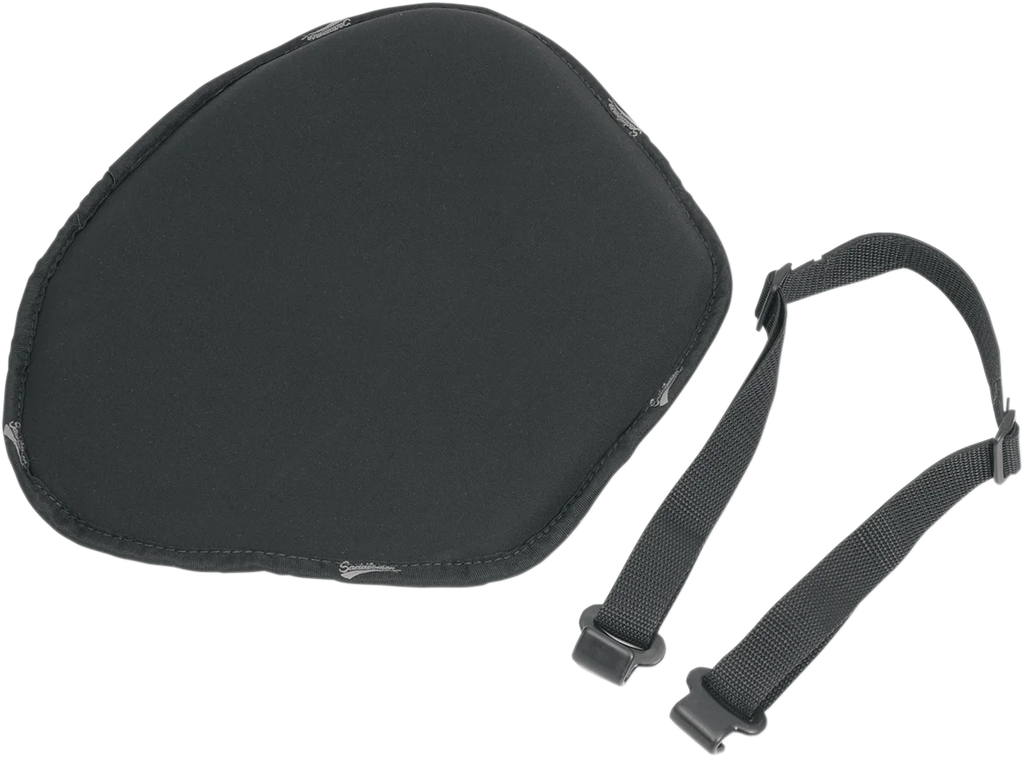 Saddlemen Pad - Original Comfort - Extra Large - Soft-Stretch Fabric - Black - Side View