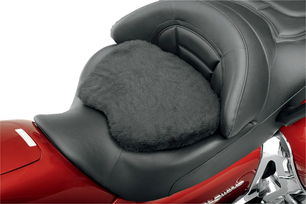 Saddlemen Pad - Seat - Breathable Fleece - Extra Large - Black - Side View