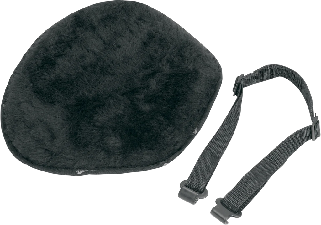 Saddlemen Pad - Seat - Breathable Fleece - Large - Black - Main Product View