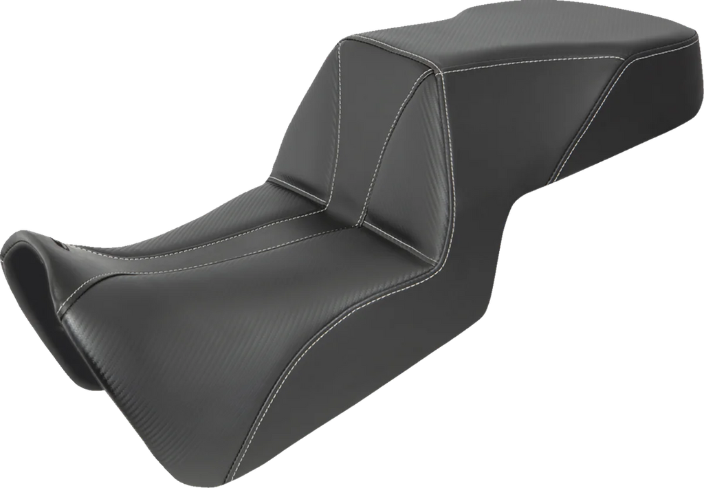 Saddlemen Pan America Adventure Tour Seat - Carbon Fiber/Whisper Black - Low 821-34-201 - Main Product View
