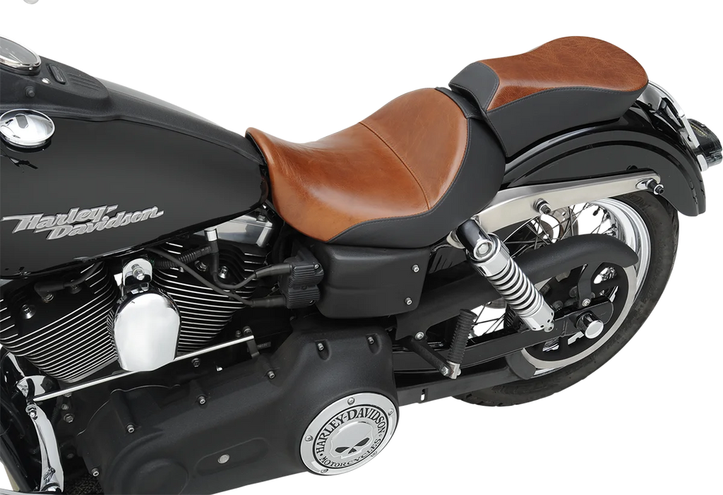 Saddlemen Pillion Pad - Renegade Lariat - Brown 806-04-016B - Back View