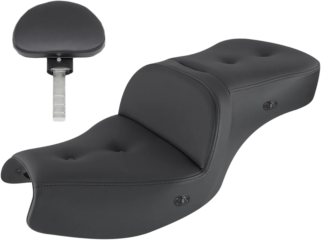 Saddlemen Pillow-Top Heated Roadsofa™ Seat - With Backrest I20-06-181BRHCT - Main Product View