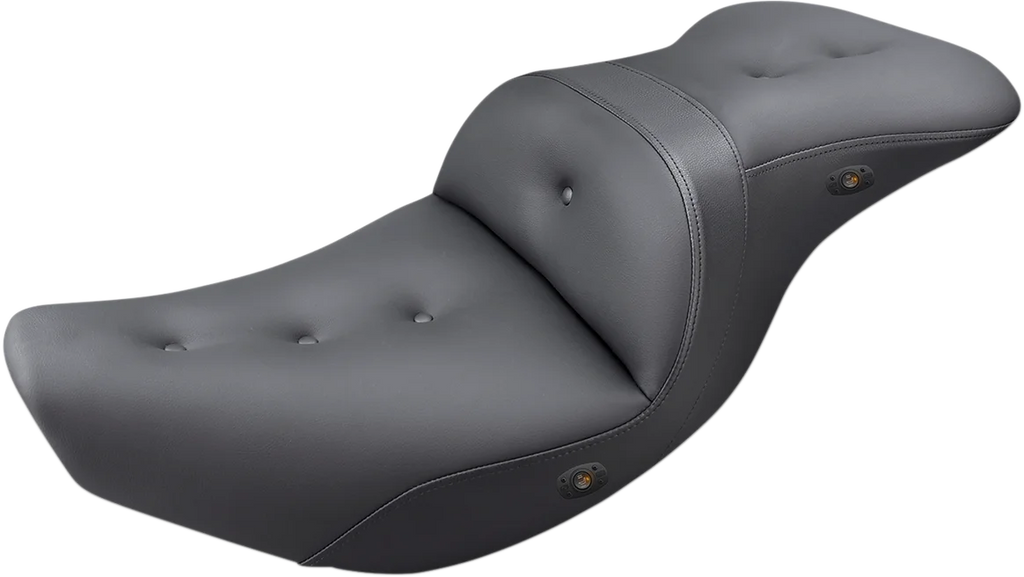 Saddlemen Pillow-Top Heated Roadsofa™ Seat - With Backrest I20-06-181BRHCT - Side View