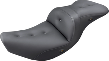 Load image into Gallery viewer, Saddlemen Pillow-Top Heated Roadsofa™ Seat - With Backrest I20-06-181BRHCT - Side View