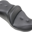 Load image into Gallery viewer, Saddlemen Pillow-Top Roadsofa™ Seat - with Backrest - Black - FLH/FLT '08-'23 808-07B-181 - Side View
