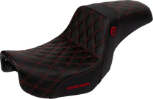 Load image into Gallery viewer, Saddlemen Pro Series SDC Performance Seat - Red Stitch
