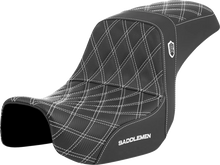 Load image into Gallery viewer, Saddlemen Pro Series SDC Performance Seat - White Stitch