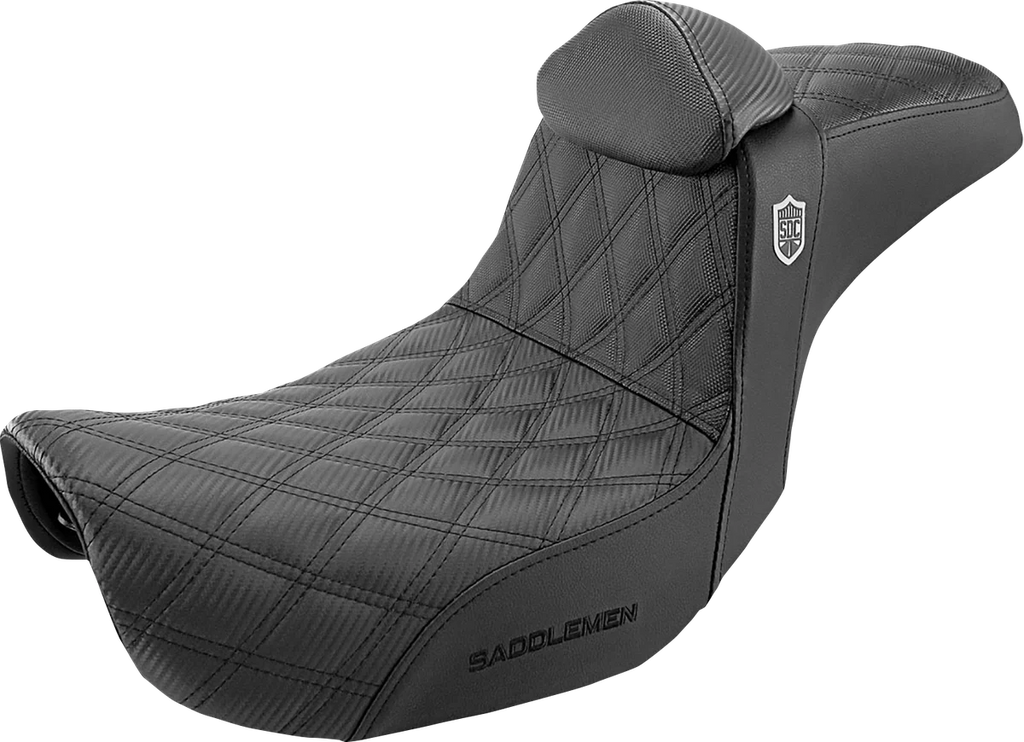 Saddlemen Pro Series SDC Performance Seat - with Backrest