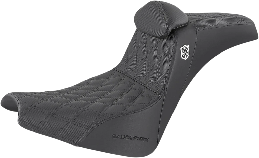Saddlemen Pro Series SDC Performance Seat - with Backrest