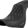 Load image into Gallery viewer, Saddlemen Pro Series SDC Performance Seat - without Backrest - Gray Stitch - FL/FX '18-'20 SC81829GRE - Main Product View