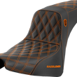 Load image into Gallery viewer, Saddlemen Pro Series SDC Performance Seat - Orange Stitch